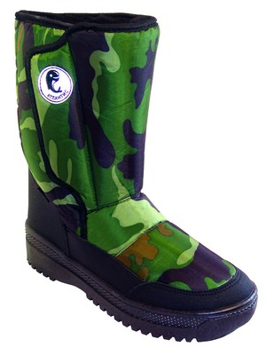 М-97 Сапоги утепленные комбинированные, мужские, черные